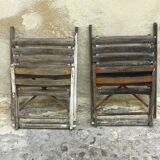 Paire de chaises 1950