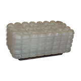 Wall lamp erco vintage blown glass