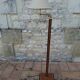 Floor lamp, vintage 80's reading light in elm burrier style, designed by robert de schuytener