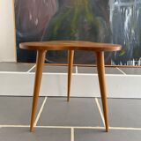 Vintage free-form tripod table