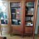 Louis XVI showcase cabinet 3 doors