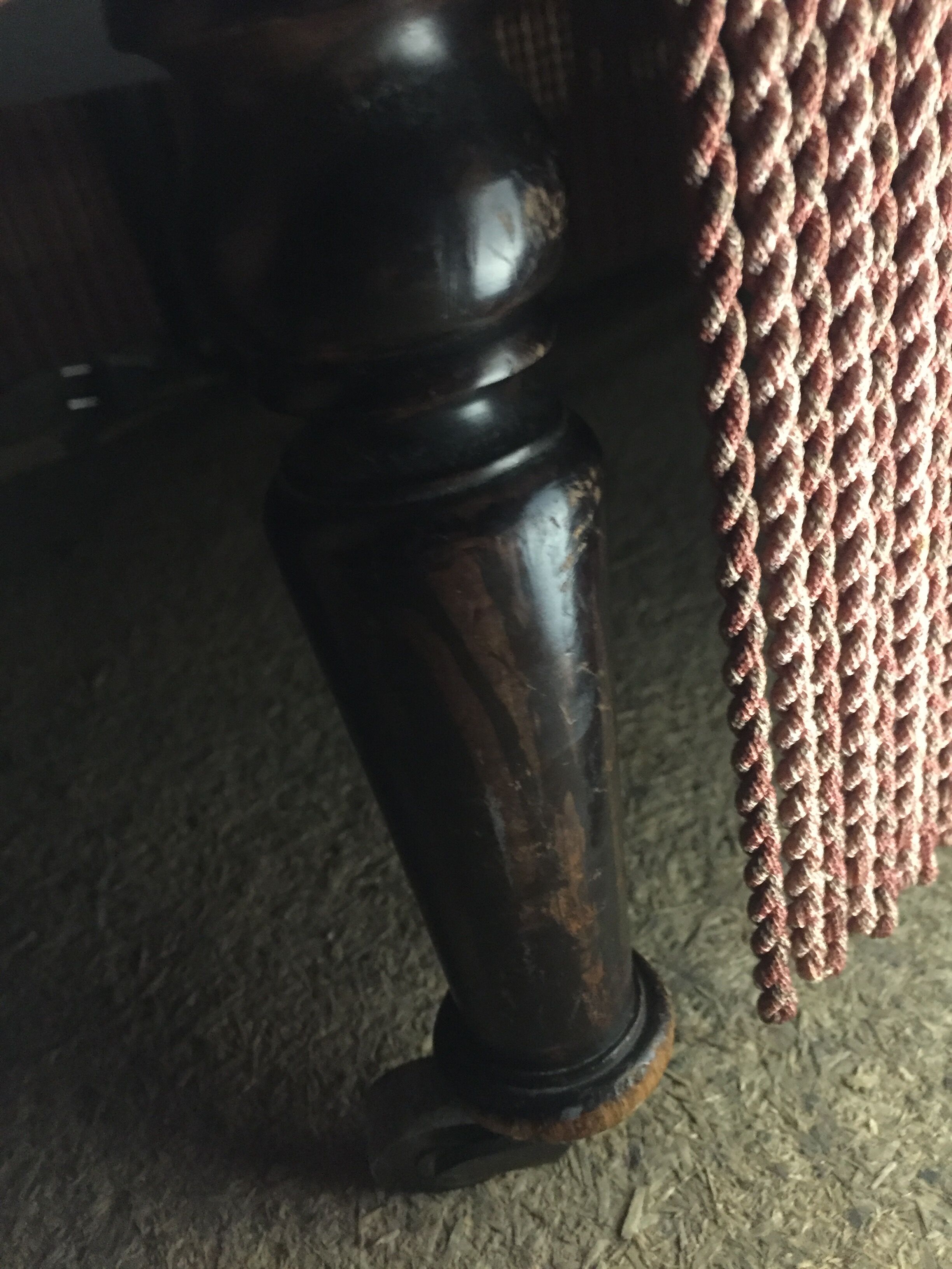 Vintage toad armchair