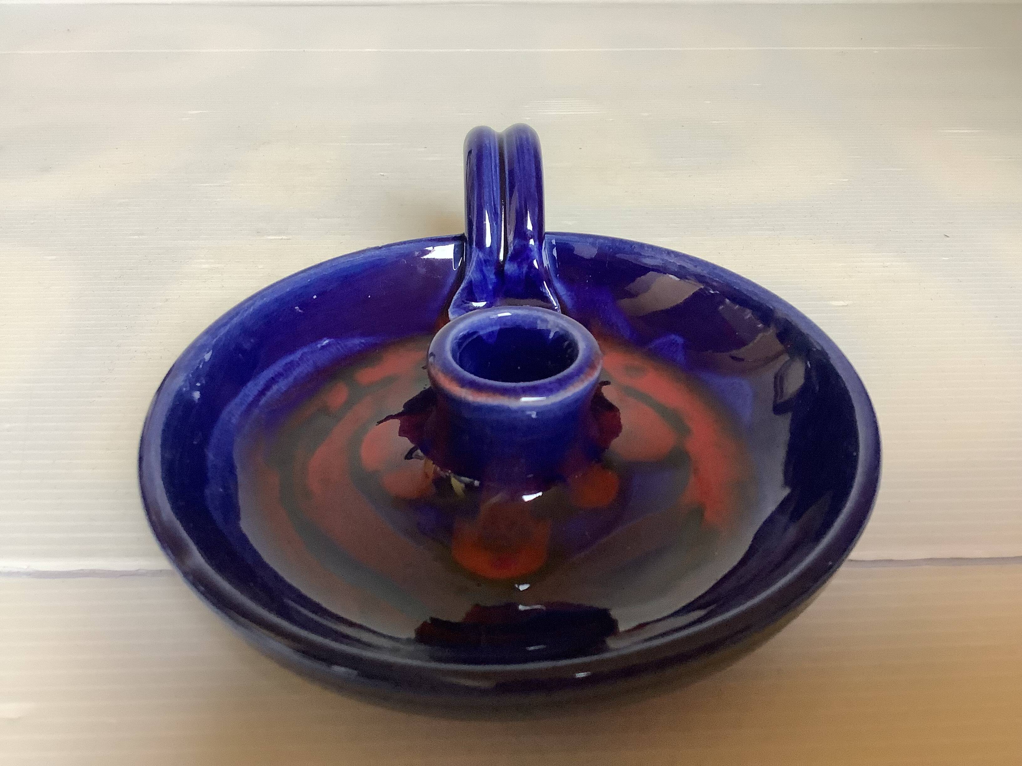 Cave rat candlestick by Giovanni Poggi from San Giorgio Albisola.