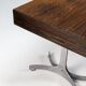 Trau Arredamenti Metallici S.P.A. large desk rosewood Italy 1960