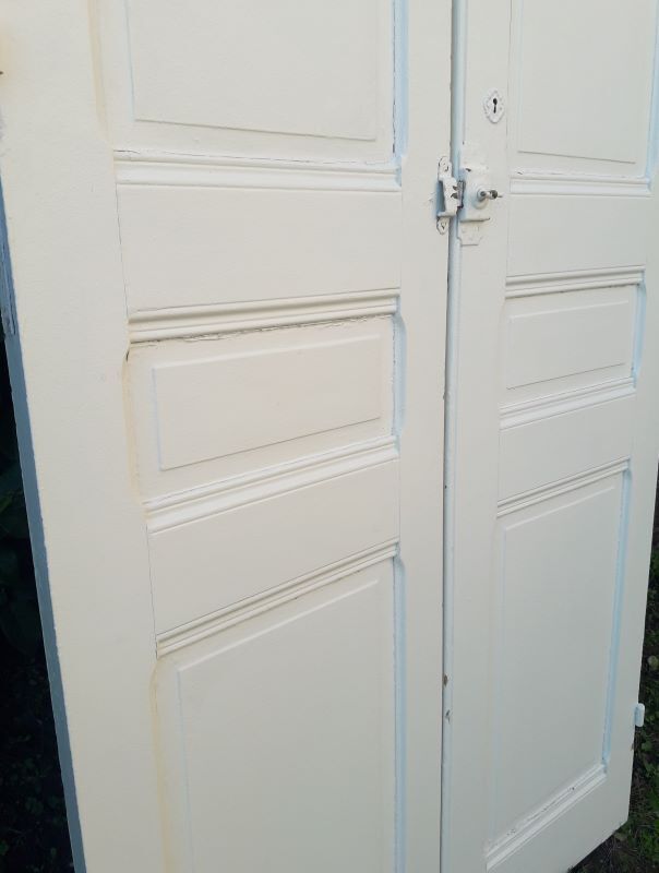 Pair of doors 218,5x92,5cm old closet