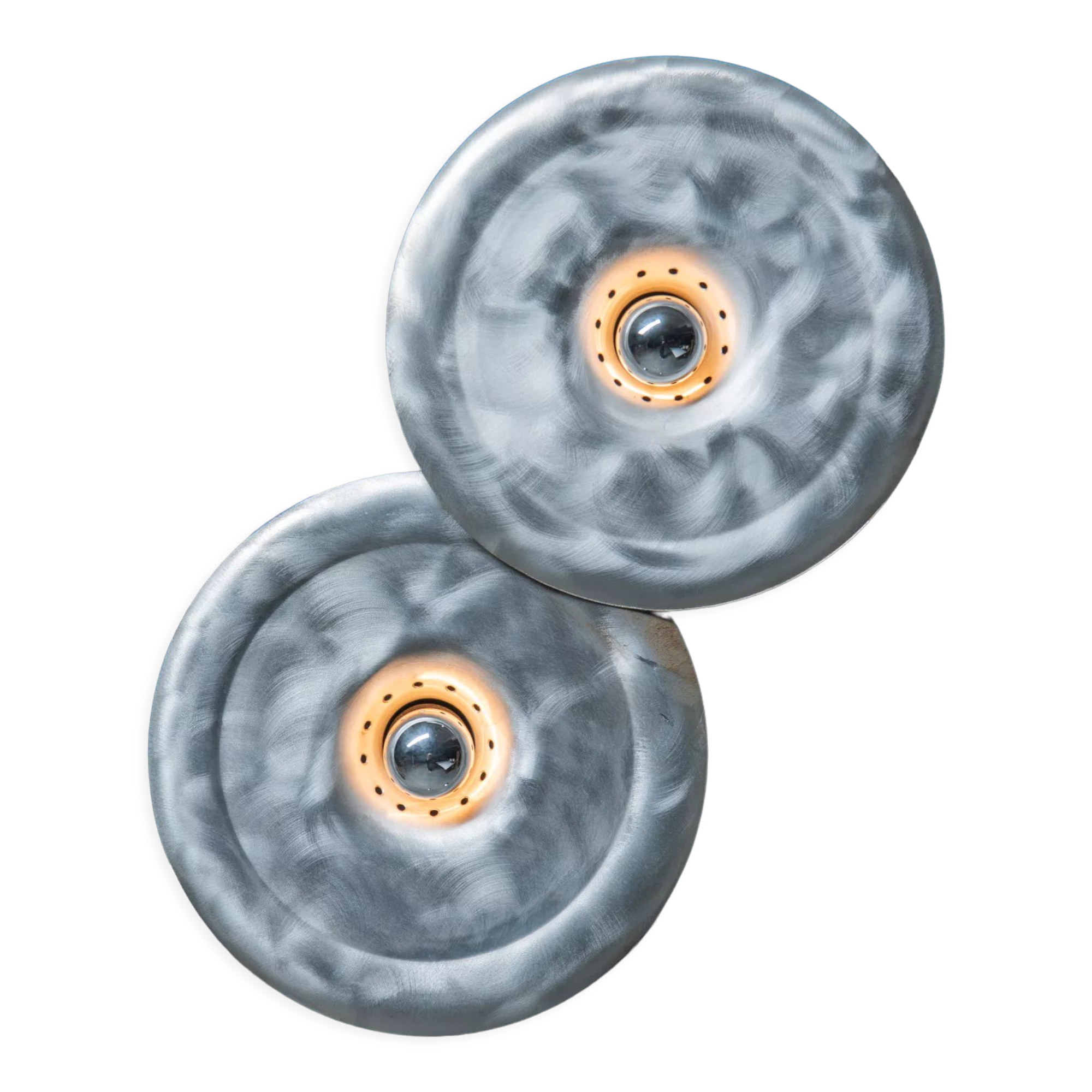 Sculptural wall lamp, Otello Ciullini - EF Viareggio, Italian, 1970s