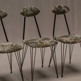 Italian set of mid-century dining chairs, 1960s