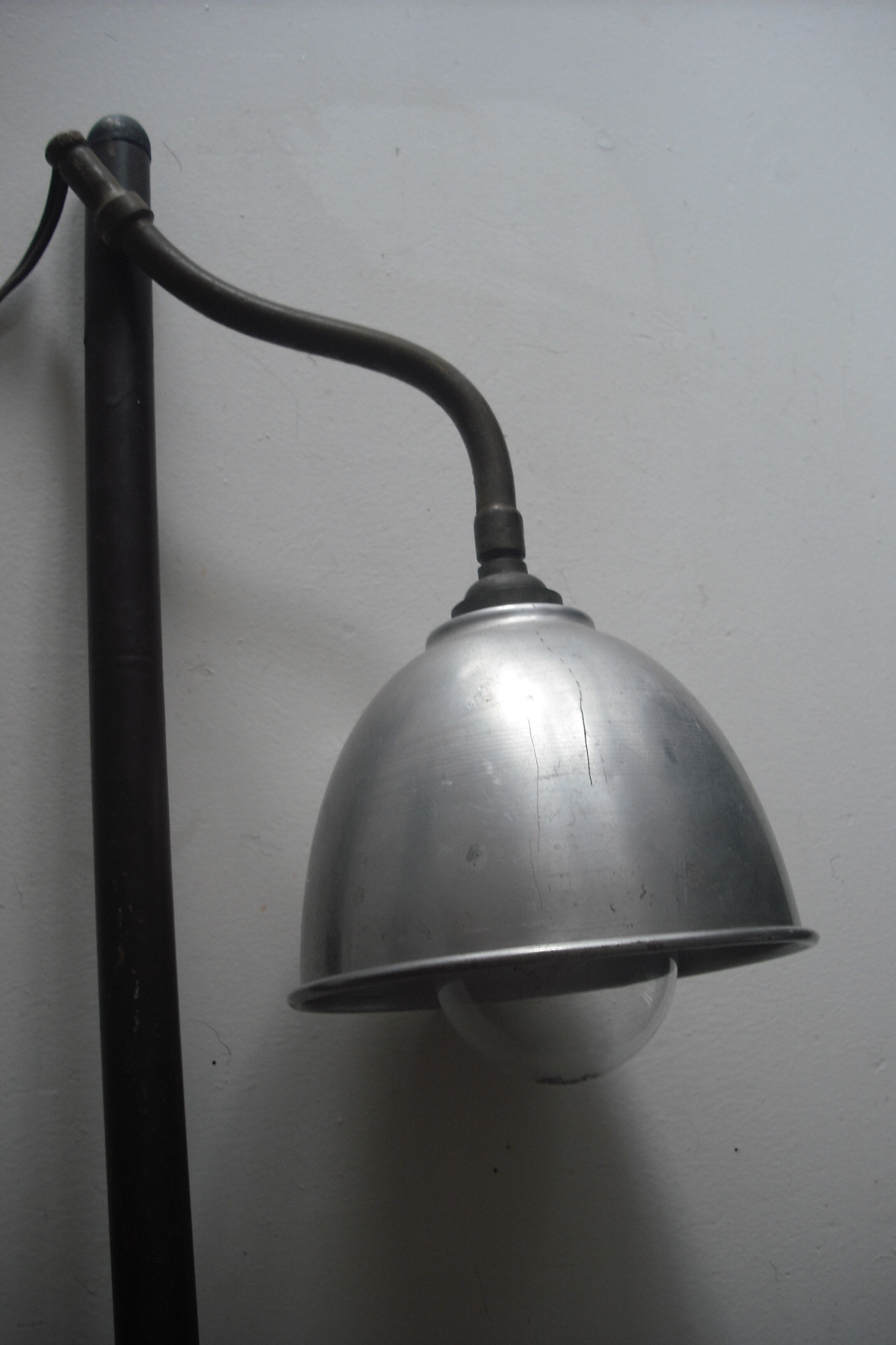 Lamp articulated arm 74 high circa 1930