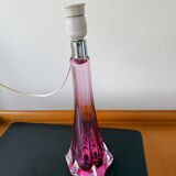 Val Saint Lambert violet lamp