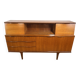 Mid Century Retro Vintage Teak Sideboard 1960 Bureau Flap + Cocktail Bar