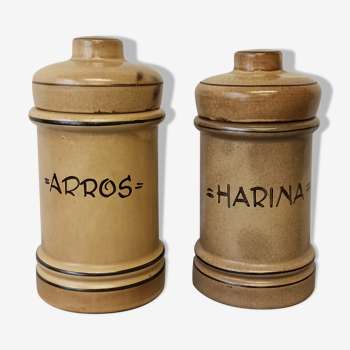 Terracotta storage pot