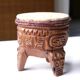 Tam tam Tiki carved wood, 70s