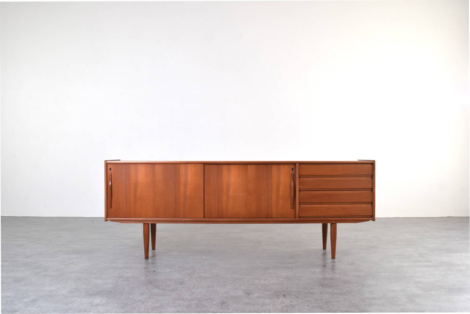 Mid-Century Danish Teak Sideboard, 1960s.