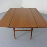 Teak dining or coffee table, Denmark, 1960s