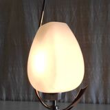 Table lamp from the Arlus house in brass and opaline - 1950s/60s