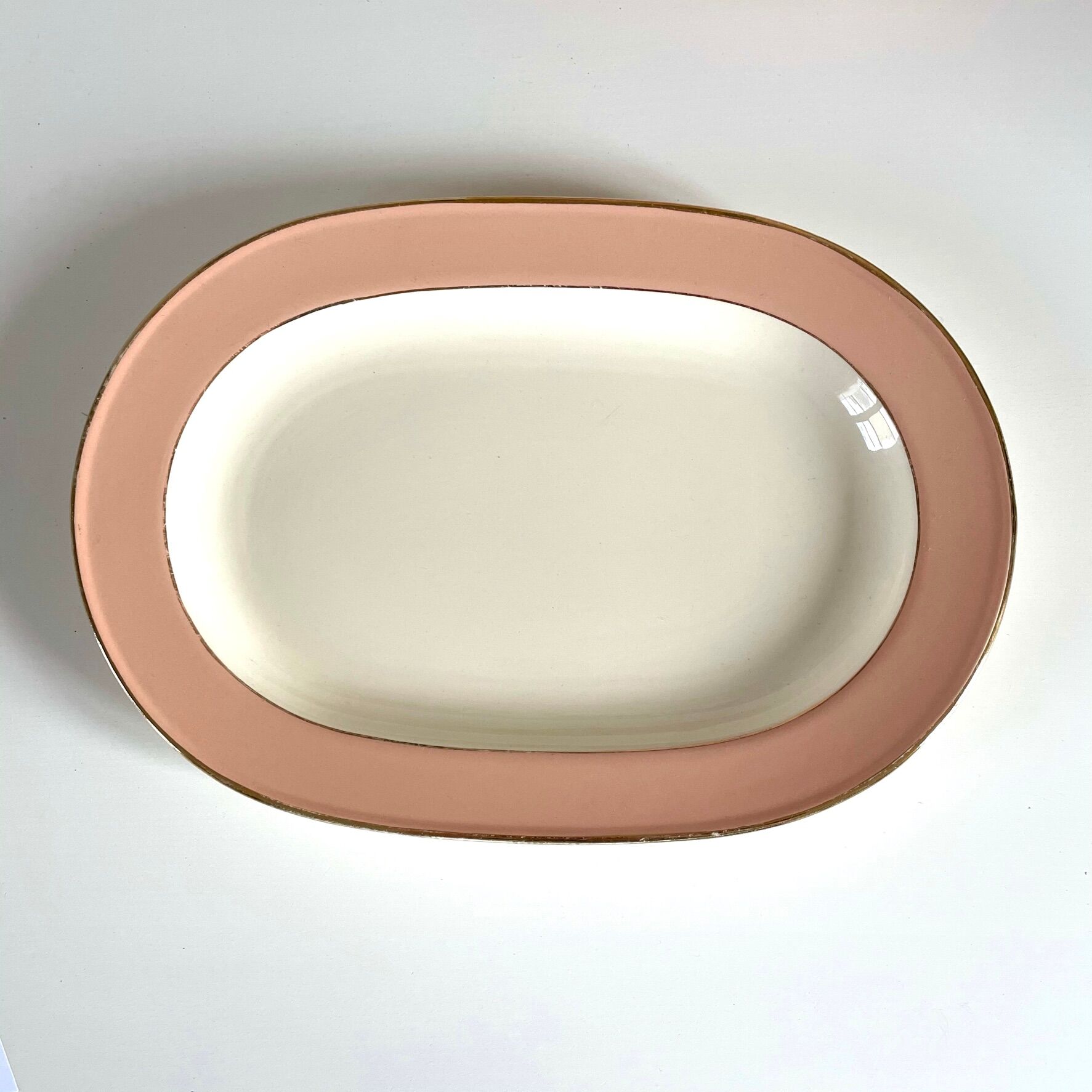 Lot 5 Dishes + 1 saucière Service "Santos" of Villeroy and Boch