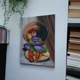 Nature morte, légumes