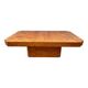 Elm burl coffee table/bar
