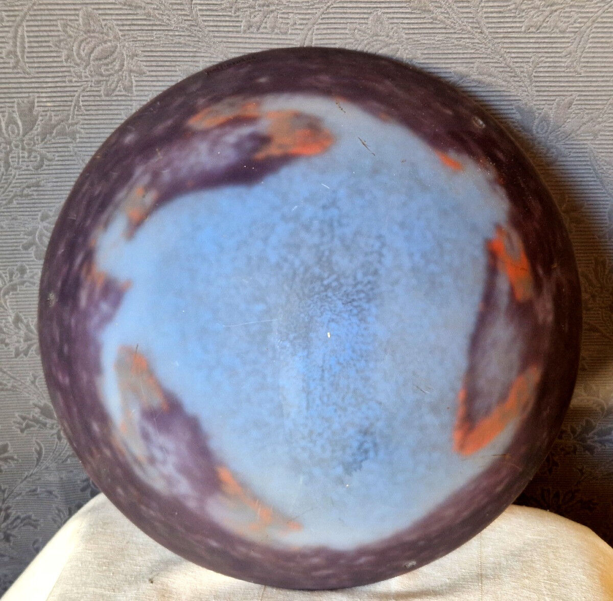 Art Deco Chandelier Basin – Signed RETHONDES (Circa 1930)