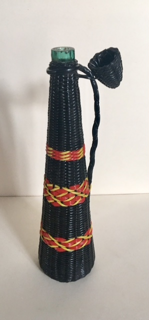 Scoubidou vintage bottle