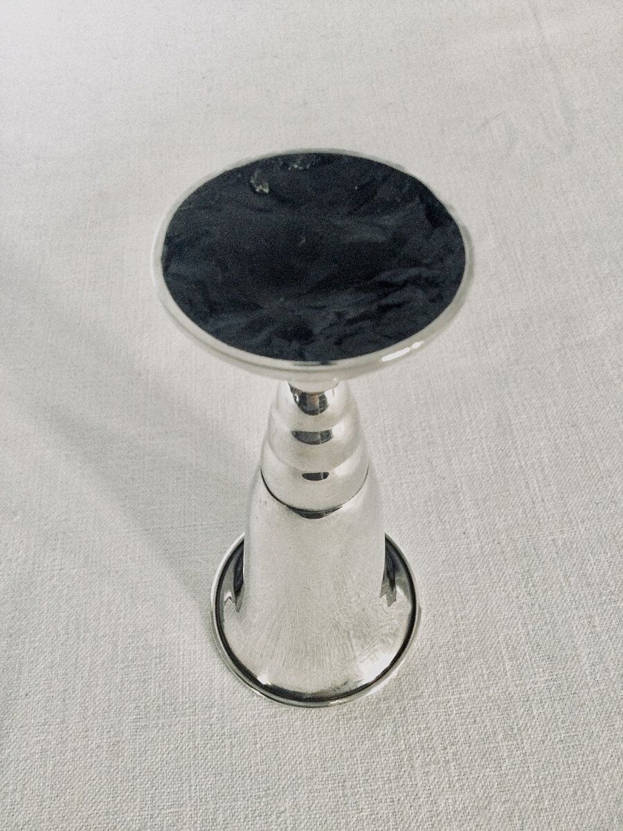 Vase cornet in dutch silver