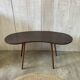 Table basse haricot vintage
