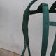 Pair of wrought iron garden chairs by François Carre