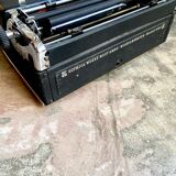 Olympia typewriter in black metal