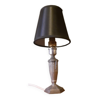 Art Deco lamp 1930 in tinned regula