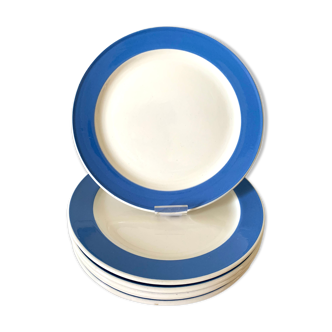 Blue plates