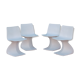 Set of four chairs " Naila " by Christian Adam. Edition Newform