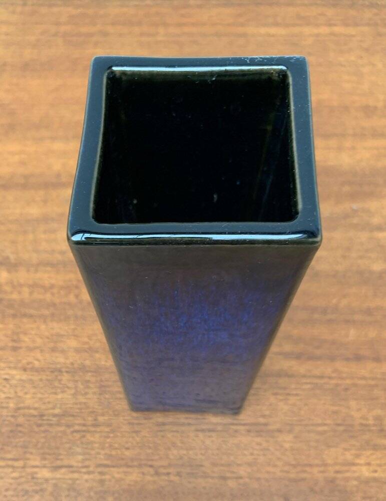 Vintage 1970s minimalist Japanese studio pottery vase from Tokoname.