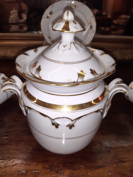 Set coffee in Paris porcelain