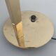 Large modernist desk lamp in brass by Hillebrand, 1960s, Germany.