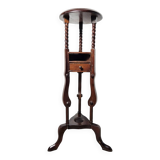 Elegant Victorian Mahogany Plant Stand / Side Table