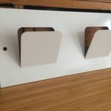 Coat hook with two hooks "Portemanto" small production