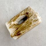 Small vintage Marei ceramic vase - block vase - fat lava - W. Germany