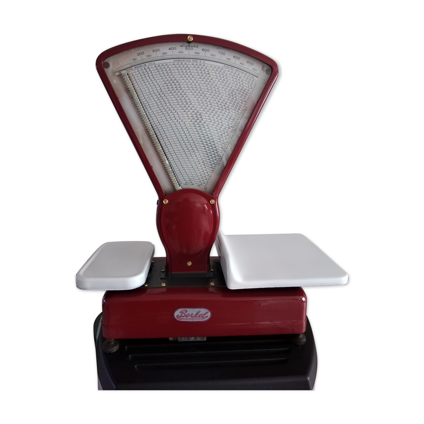 Old berkel berkel laquered purple red scale