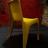 Table and 4 chairs by Helmut Bätzner for Bofinger
