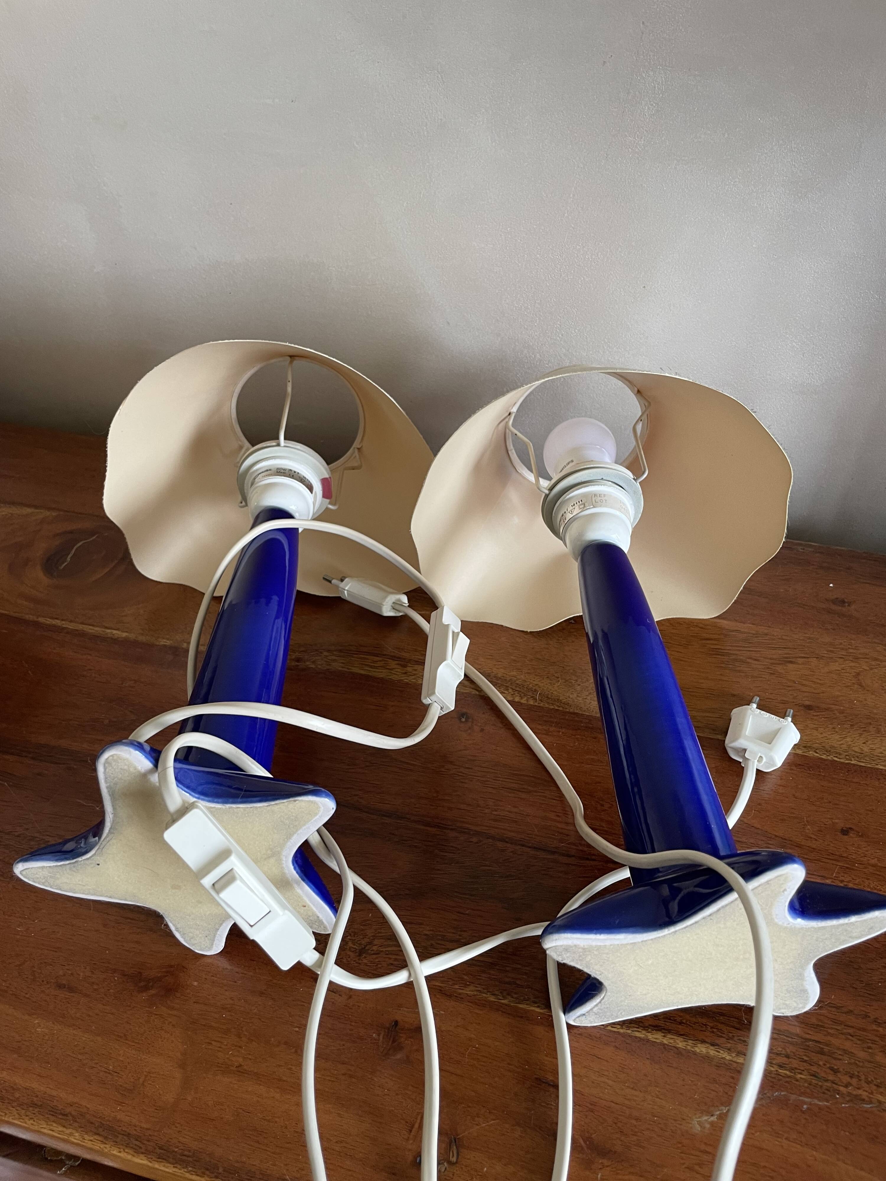 Albret star foot lamp