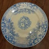 Assiettes jardinniere Sarreguemines