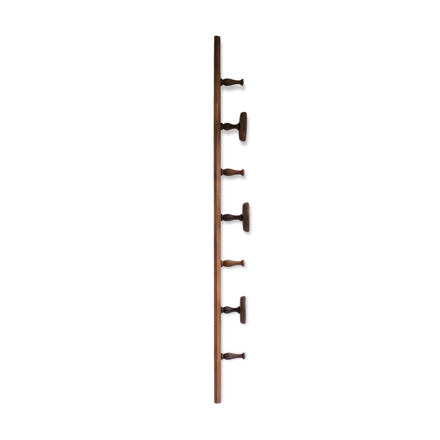 Wooden coat rack