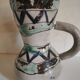 Vallauris earthenware pitcher 1950 signed
