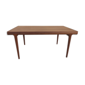 Table design extension Scandinavian Niel Otto Møller teak retro L260cm
