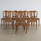 Set of 8 vintage dining chairs