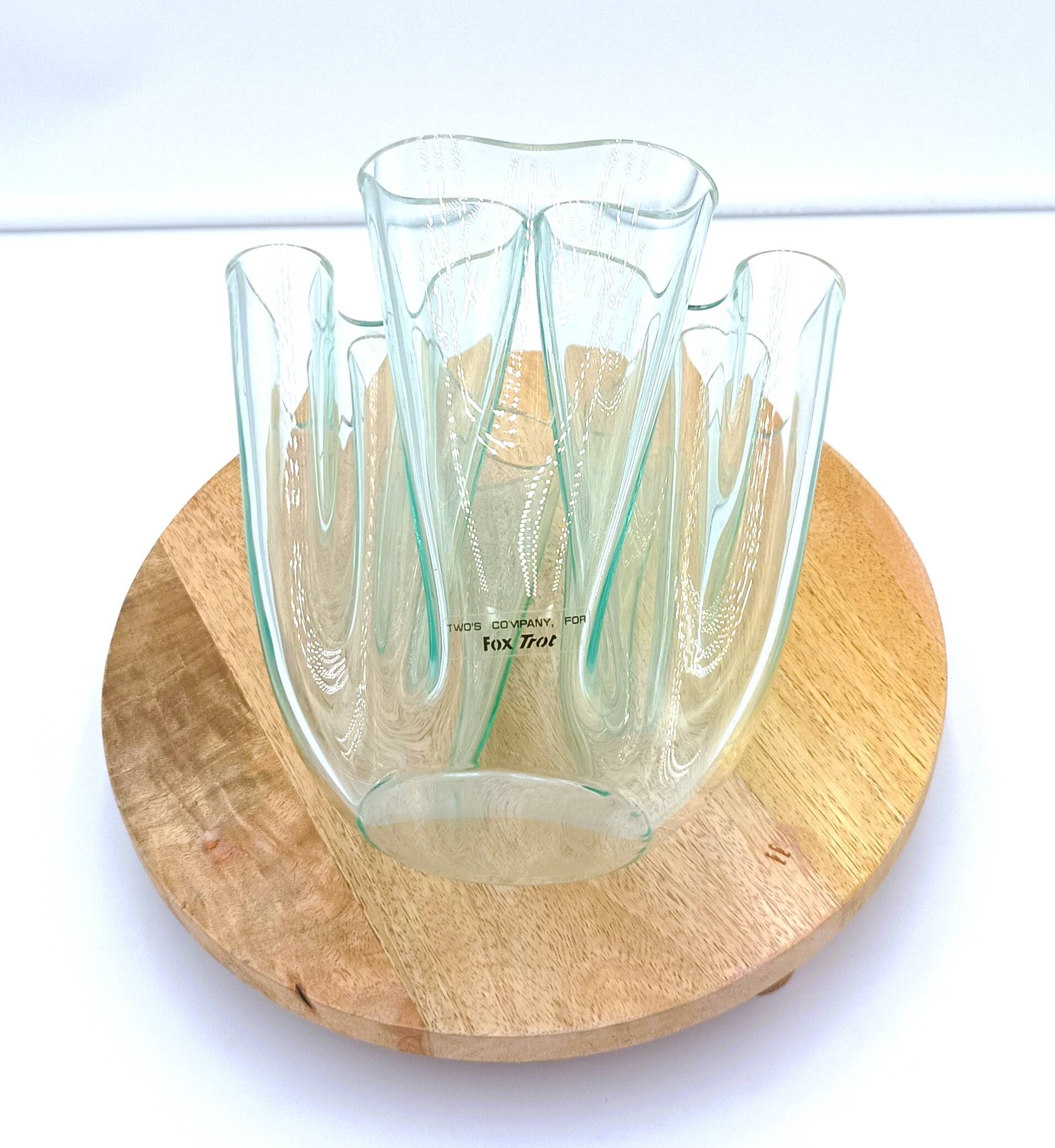 Fox Trot Plexiglass Vase