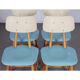 Set of 4 vintage chairs edited by Ton, 1960