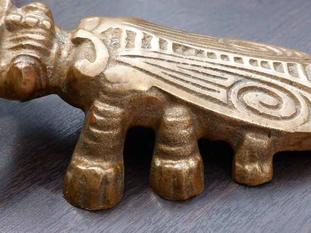 Vintage bronze beetle