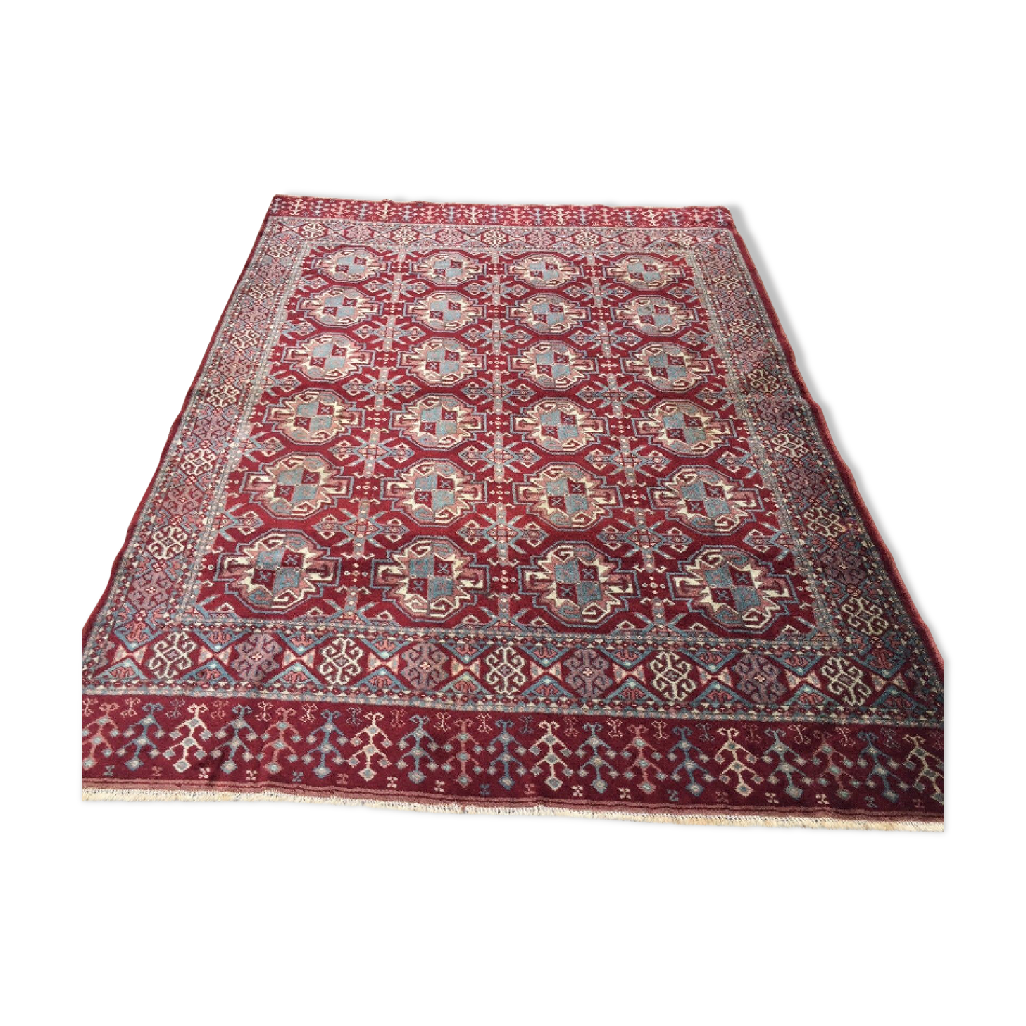 Turkish double sided Rug vegetable dye 175x132cm
