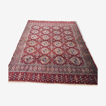 Tapis turc double face teinture végétale 175x132cm